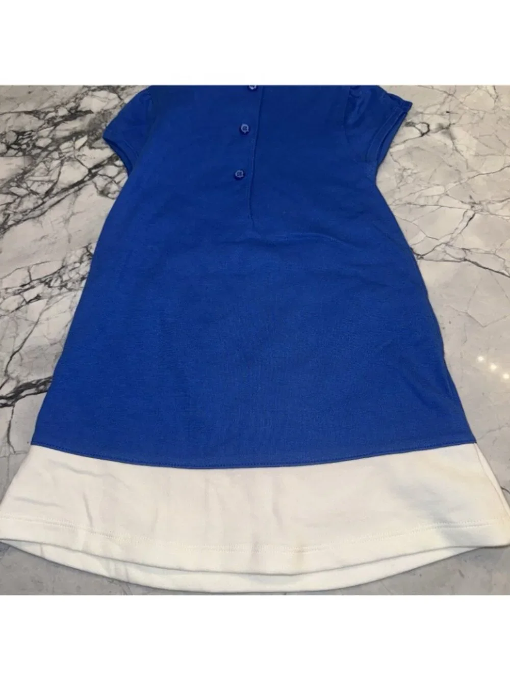 Gymboree 18/24 Months Baby Girls Blue White Dress Bloomers NEW